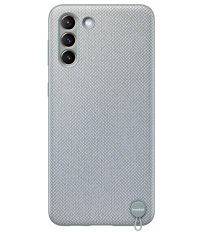 HUSA Smartphone Samsung, pt Galaxy S21+, tip back cover (protectie spate), plastic, Kvadrat Cover, gri, "EF-XG996FJEGWW"