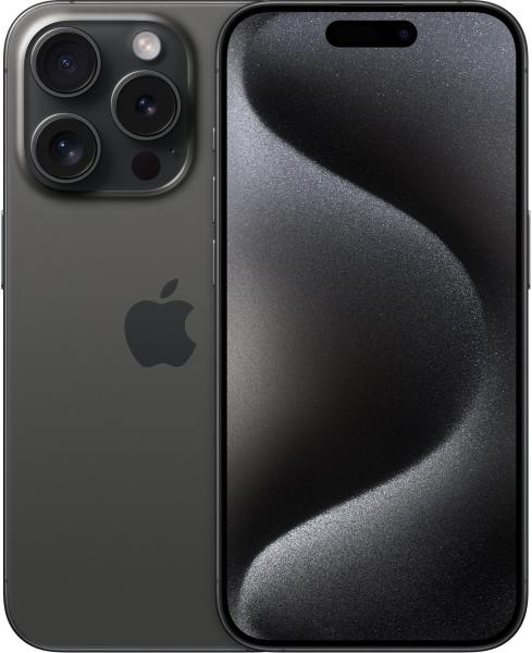 Smartphone iPhone 15 Pro 1TB 8GB RAM 5G Black Titanium "MTVC3" (timbru verde 0.45 lei)