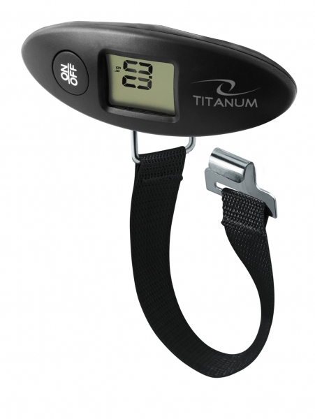 Cantar pentru bagaj Esperanza Backpacker TTS001 max: 40 kg Negru "TTS001" (timbru verde 2 lei)
