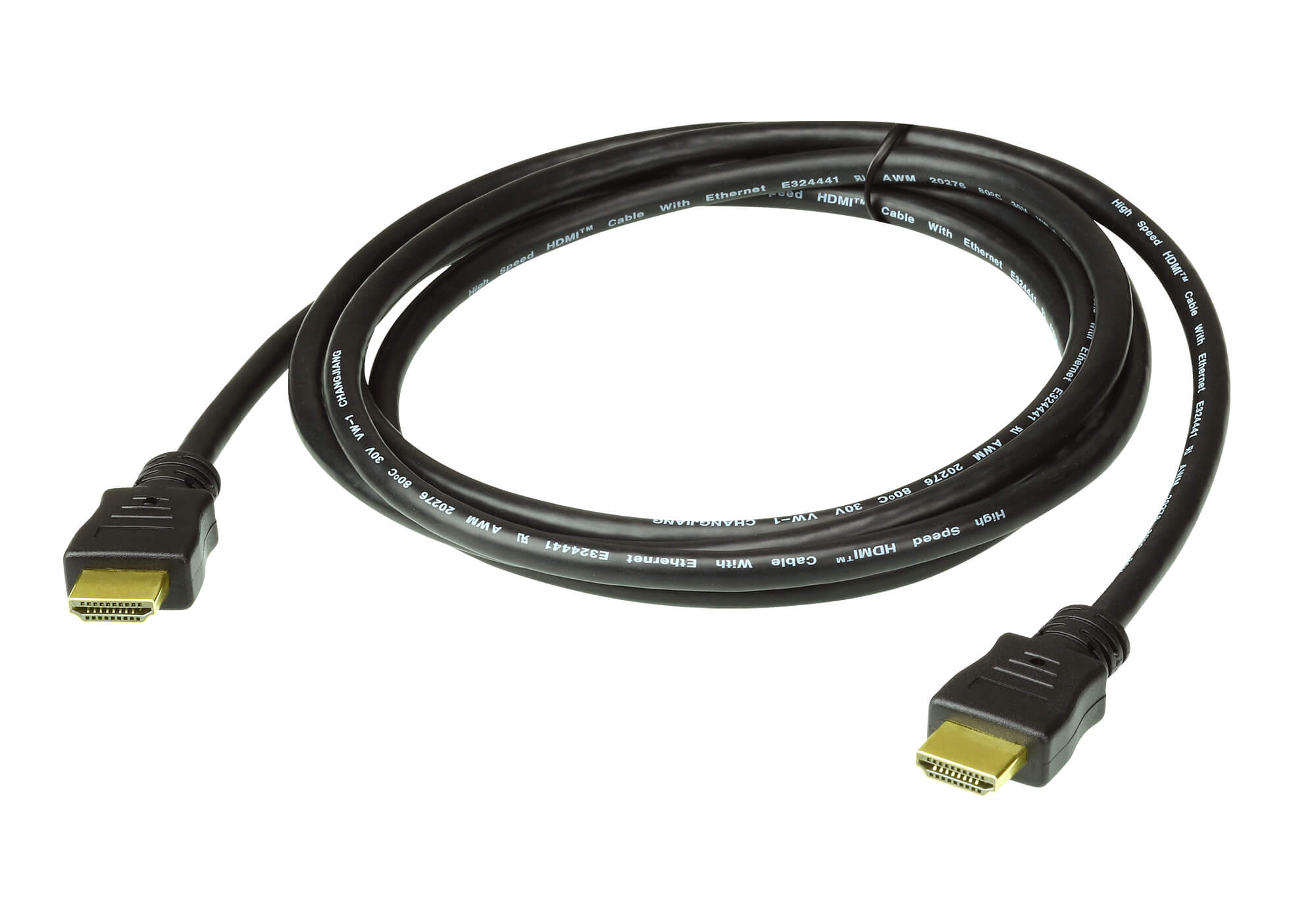 CABLU video ATEN, cablu or adaptor video, HDMI (T) la HDMI (T), 4K DCI (4096x2160) la 30Hz, 20 m, "2L-7D20H" (timbru verde 2.00 lei)