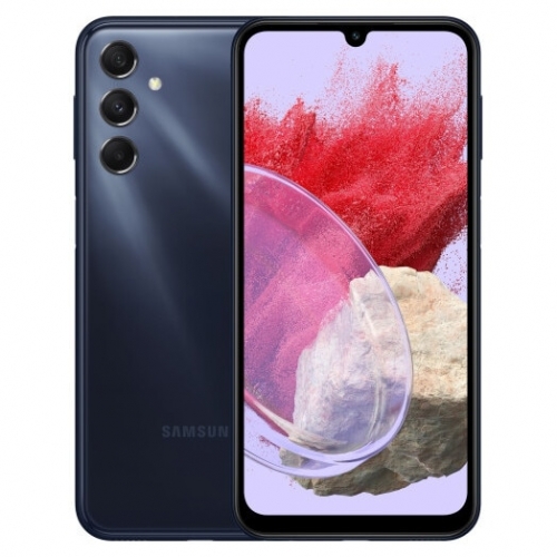 Smartphone Galaxy M34 128GB 6GB RAM 5G Dual SIM Navy Blue "SM-M346BDBFXEO" (timbru verde 0.45 lei)