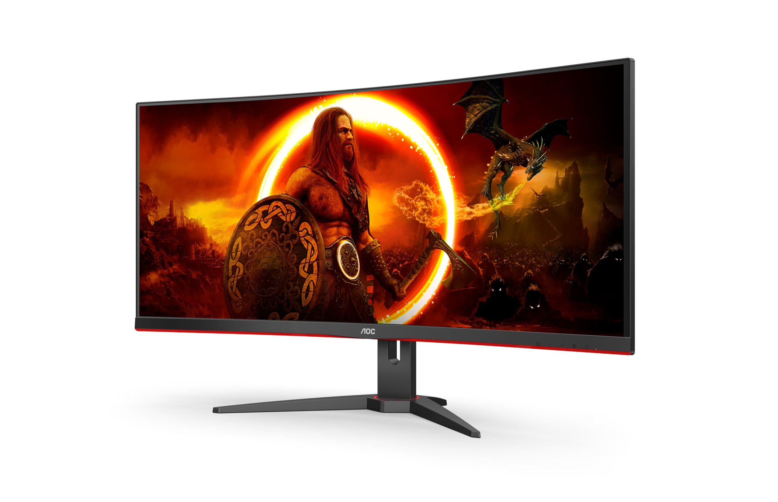 Monitor AOC 34" CU34G2XE/BK"CU34G2XE/BK" - imagine 5