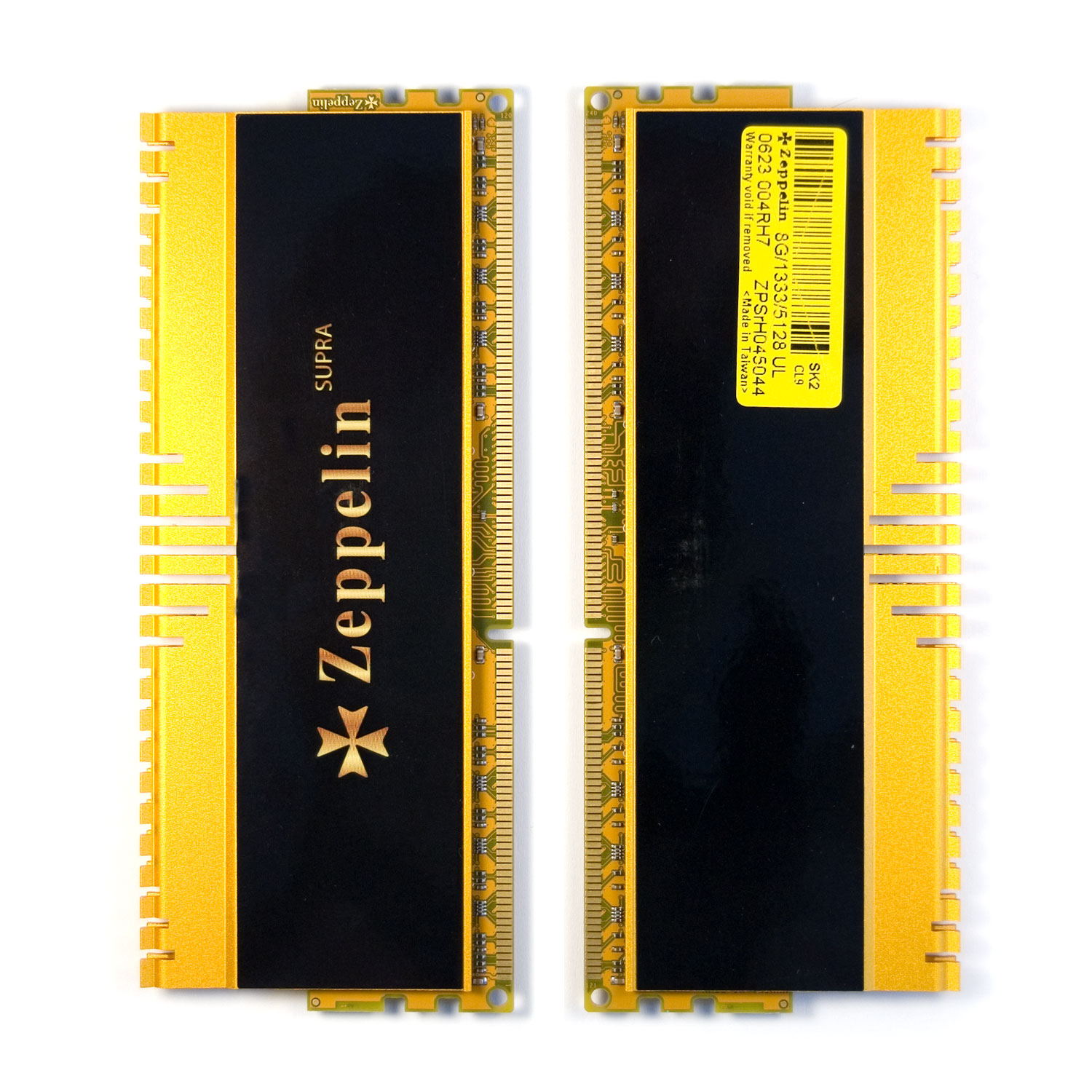 MEMORIE DDR Zeppelin DDR3 16GB frecventa 1333 Mhz, (kit 2x 8GB) dual channel kit, radiator, retail "ZE-DDR3-16G1333-RD-GM-KIT"