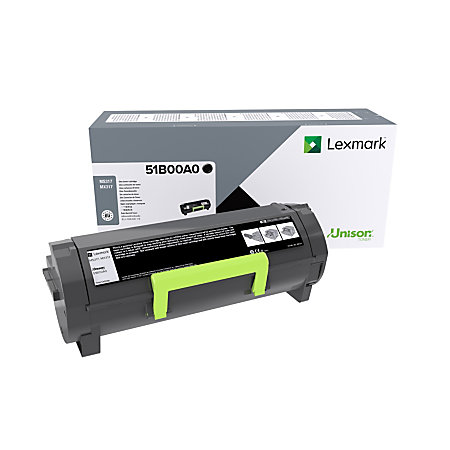 Toner Original Lexmark Black, 51B00A0, pentru MS|MX317, 2.5K, (timbru verde 1.2 lei) , "51B00A0"