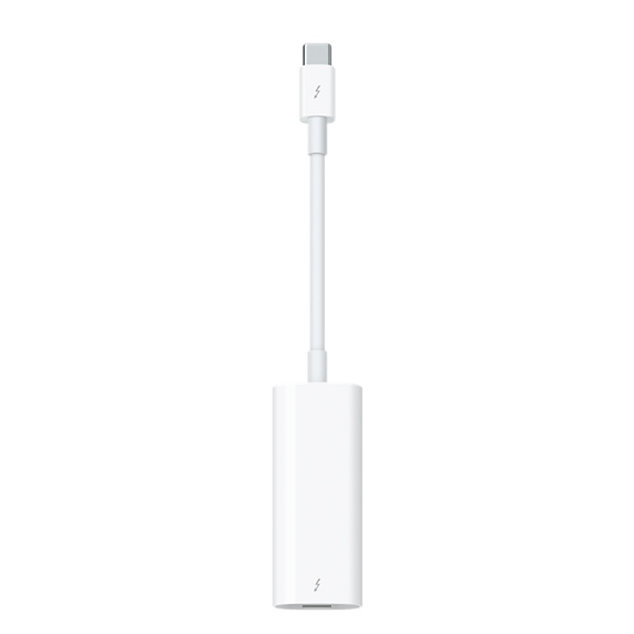 Adaptor USB smartphone Apple, Thunderbolt 3 (T) la Thunderbolt 2 (M), cauciuc, alb, "mmel2zm/a" (timbru verde 0.08 lei)