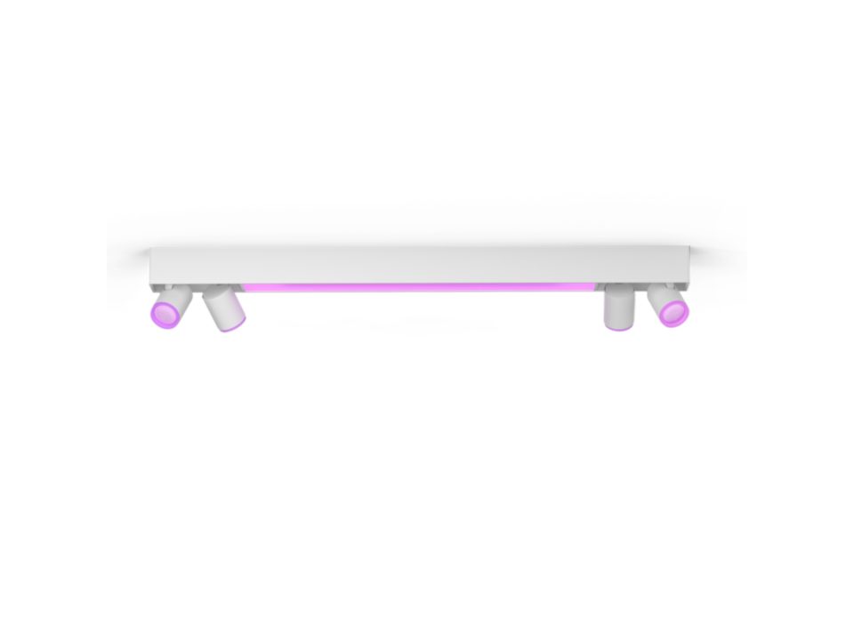 Centris Hue 4-spot white special form, "000008718696176054" (timbru verde 2.00 lei)