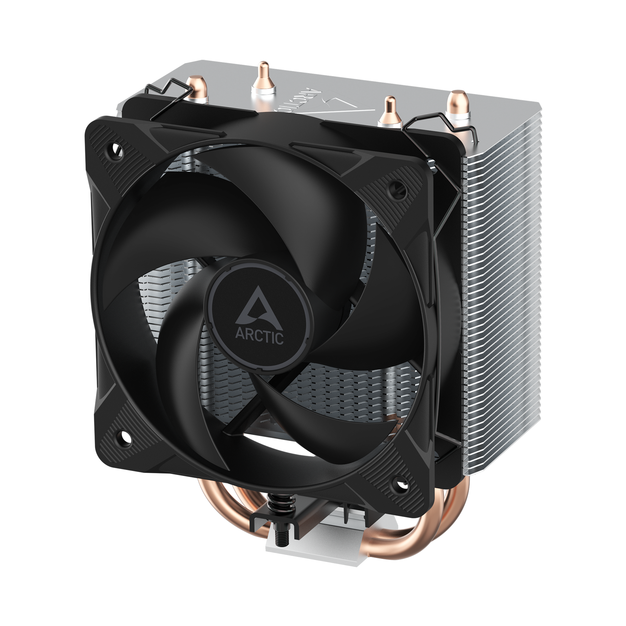 COOLER Arctic "Freezer 8A CO" skt. AMD AM4/AM5, racire cu aer, vent. 100mm P10PWM, 200 - 2300 rpm, DBB, 2 heatpipes, inaltime 136mm, ,"ACFRE00162A" (timbru verde 0.8 lei)