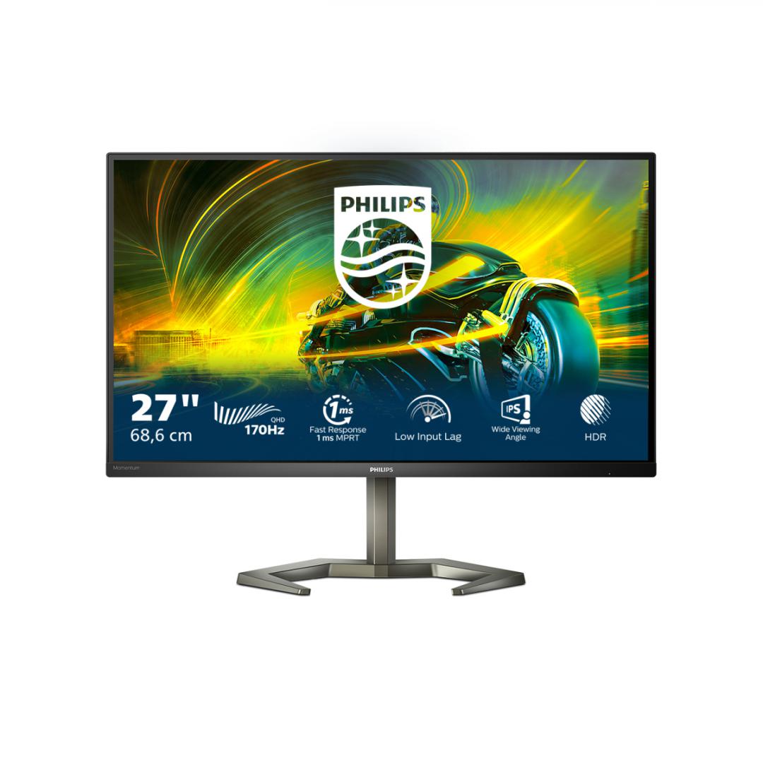 MONITOR 27" PHILIPS 27M1N5500ZA/00 "27M1N5500ZA/00" (timbru verde 7 lei)
