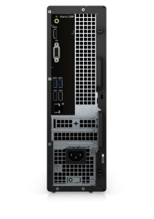 DESKTOP DELL, "Vostro 3681" Small Form Factor, CPU i3-10100, integrata, memorie 8 GB, SSD 256 GB, unitate optica, tastatura si mouse, Windows 10 Pro, "DVOS368116550744_P" (timbru verde 7 lei)
