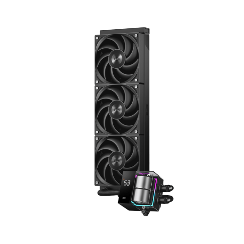 COOLER PCCooler "DS360", skt. Intel si AMD, racire cu lichid, 3 x 120mm, 500 - 2200 RPM, "DS360 BK" (timbru verde 2.00 lei)