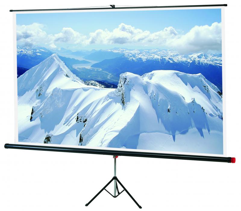 ECRAN proiectie SOPAR, manual, format 1 : 1, fixare trepied, 180 x 180 cm, "SP1180"