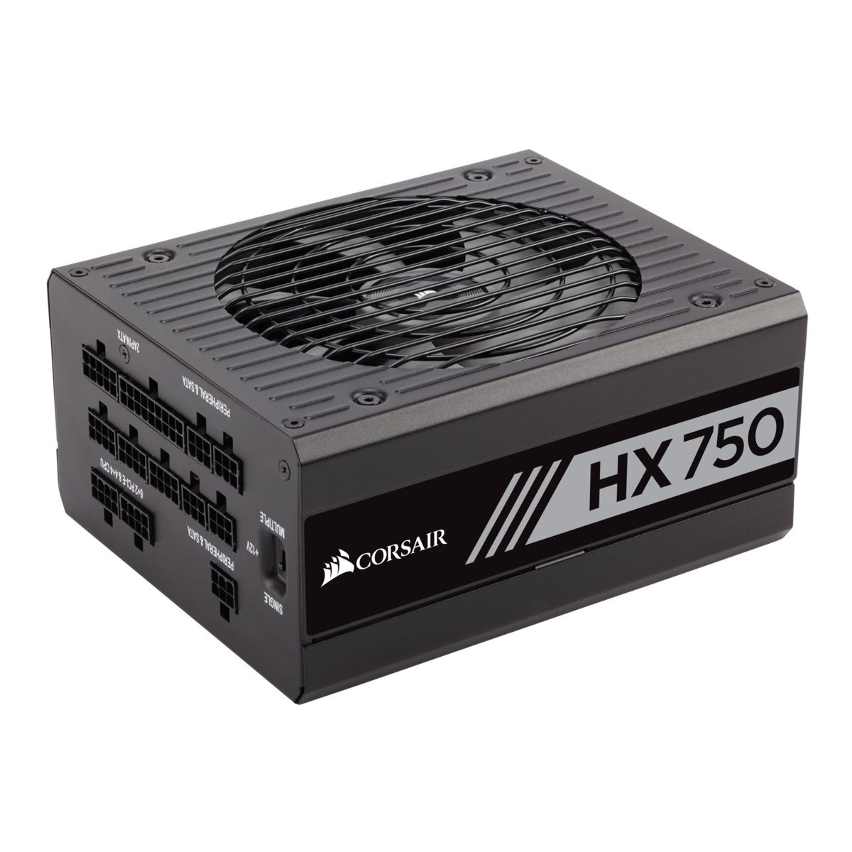 SURSA CORSAIR HX750, 750 W, ATX 12V V2.4, fan 135 mm x 1, 80 Plus Platinum, "CP-9020137-EU" (timbru verde 2 lei)