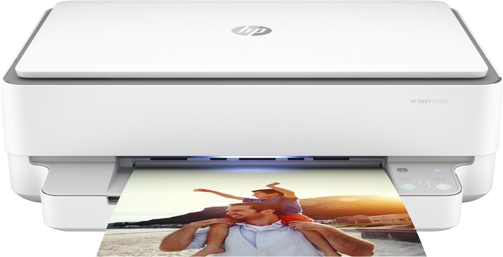 Multifunctional Inkjet Color HP ENVY 6020e AIO, A4, Functii:Impr|Scan|Cop,Viteza Print Mono:10ppm,Viteza Print color:7ppm,Conectiv:USB|WiFi,Duplex:Da,ADF:Nu(timbru verde 11 lei) "223N4B"