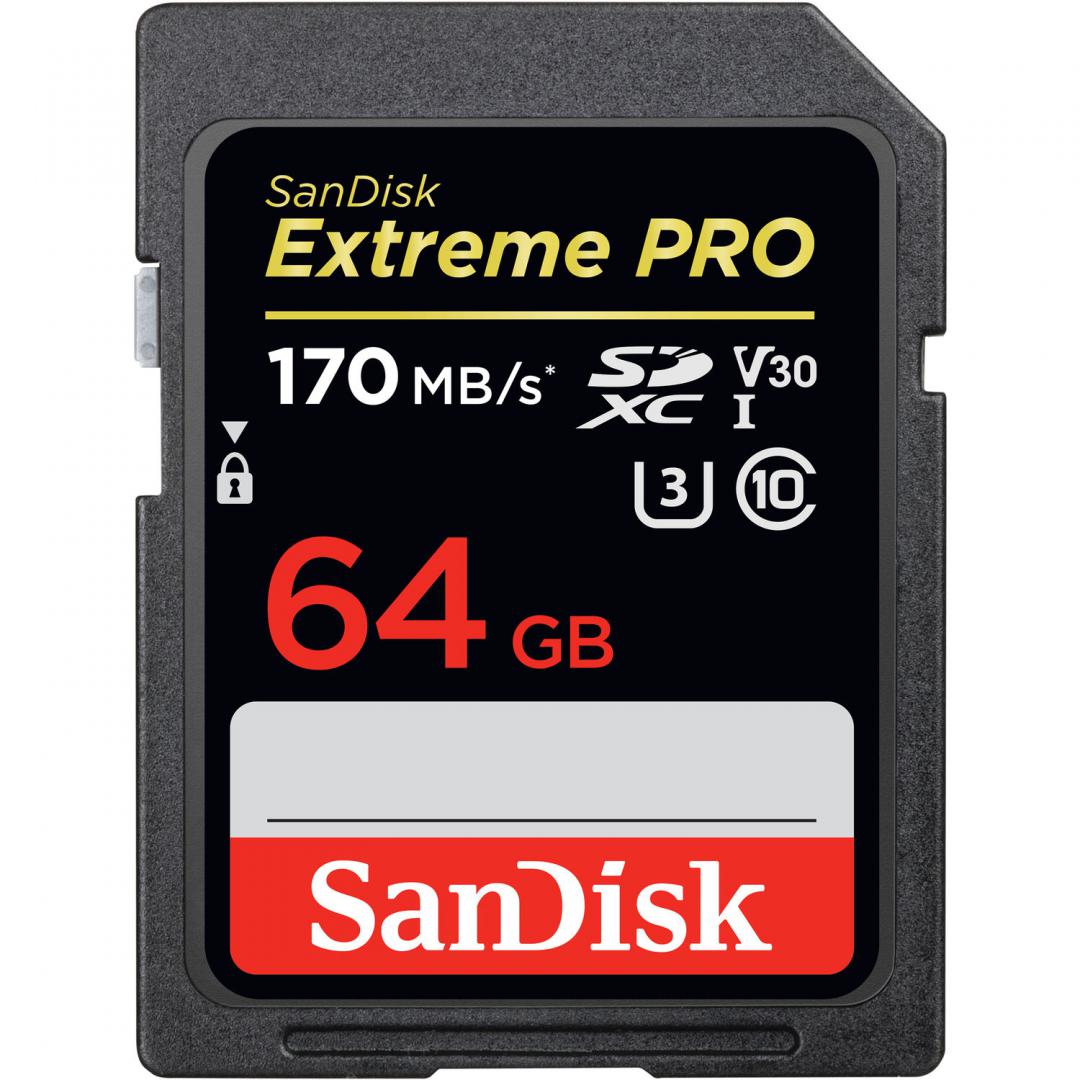 SD Card 64GB CL10 SDSDXXU-064G-GN4IN, "SDSDXXU-064G-GN4IN" (timbru verde 0.03 lei)