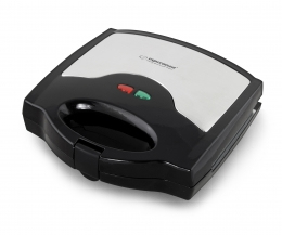 Prajitor de paine tip Sandwich Maker Esperanza Mufuletta EKT005 700W Negru/Gri "EKT005" (timbru verde 2 lei)