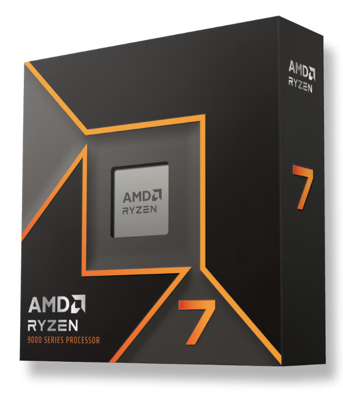 AMD CPU Desktop Ryzen 7 8/16T 9700X (3.8GHz/5.5GHz,40MB,65W,AM5) box, with Radeon Graphics "100-100001404WOF"