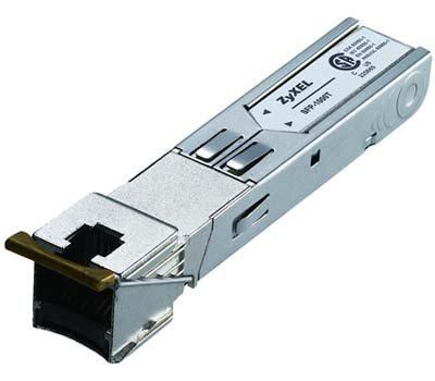 MODUL SFP ZYXEL, multi-mode, rata transfer 1.25 Gbps, acoperire 100 m, conectori RJ45, "91-010-172001B"