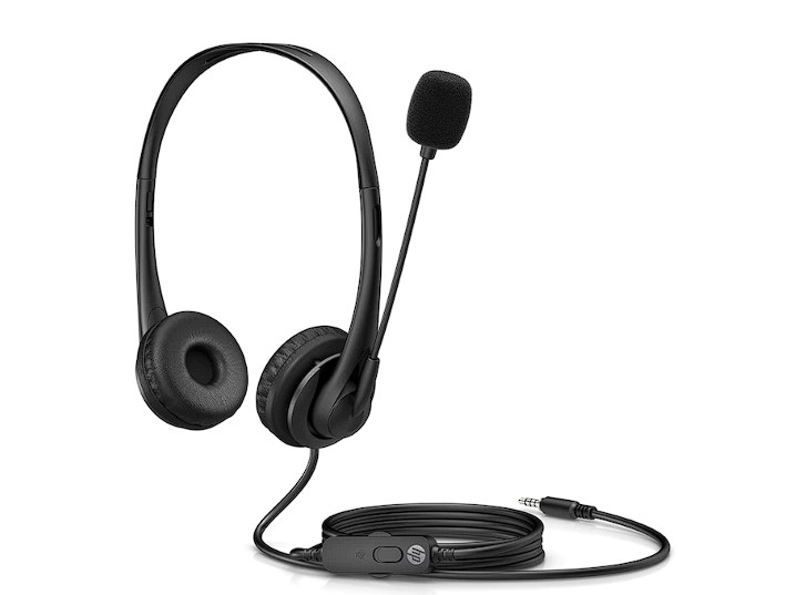 HP 3.5mm G2 Stereo Headset "428H6AA#ABB" (timbru verde 0.8 lei)