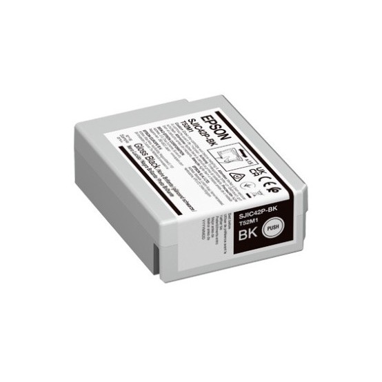 Cartus Cerneala Original Epson Black, T52M140, pentru CW-C4000, , (timbru verde 1.2 lei), "C13T52M140"