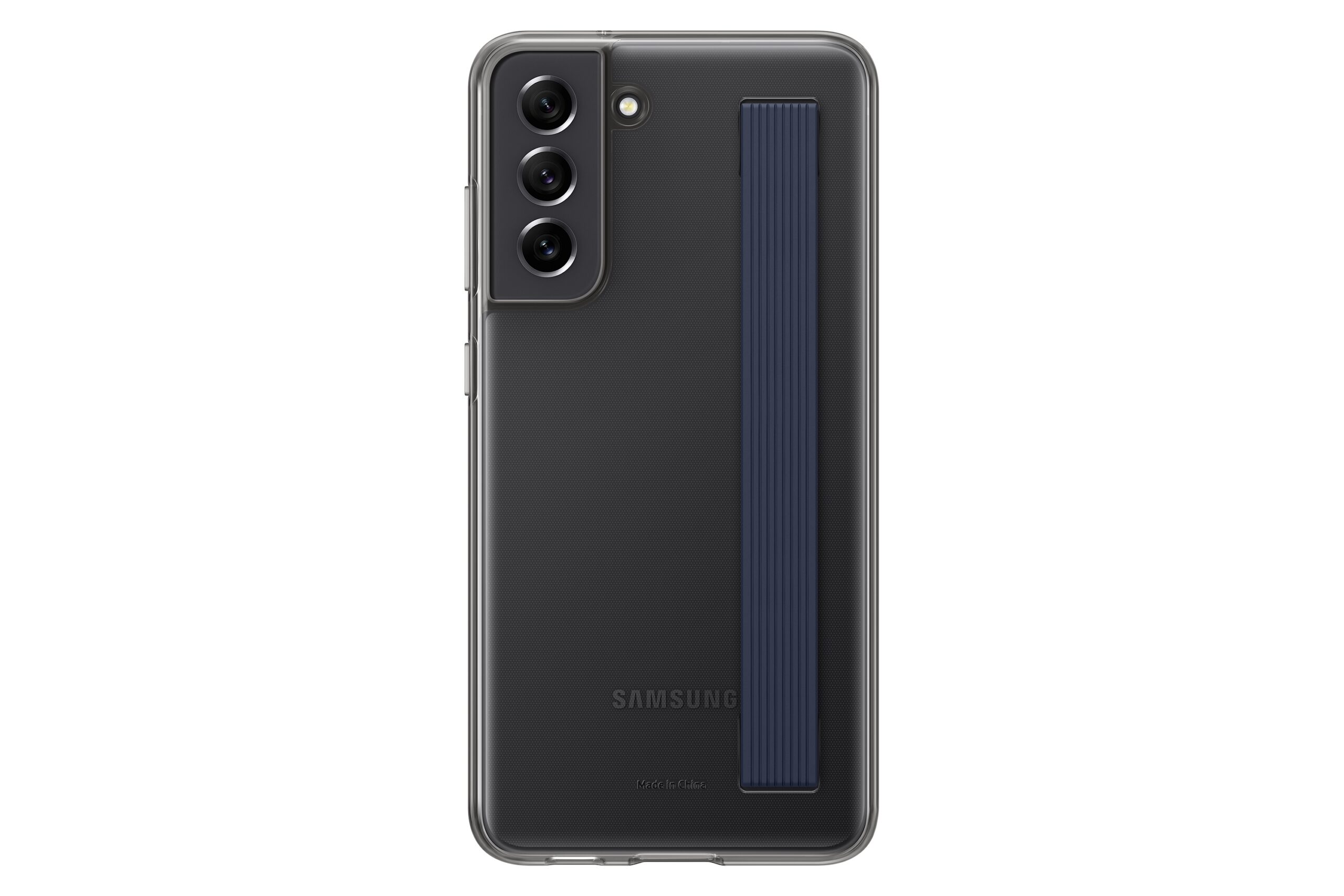 HUSA Smartphone Samsung, pt Galaxy S21 Fe, tip back cover (protectie spate), policarbonat | TPU, ultrasubtire, gri, "EF-XG990CBEGWW"