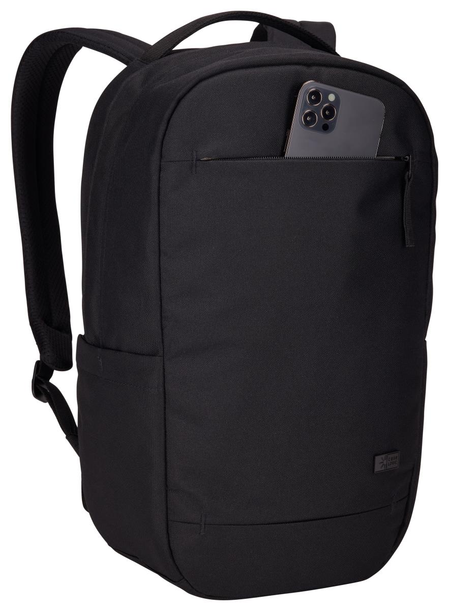 RUCSAC CASE LOGIC Invigo, pt. notebook de max. 14 inch, 1 compartiment, buzunar frontal x 2 | buzunar lateral, waterproof, nylon, negru, 3205104 "INVIBP114 BLACK"