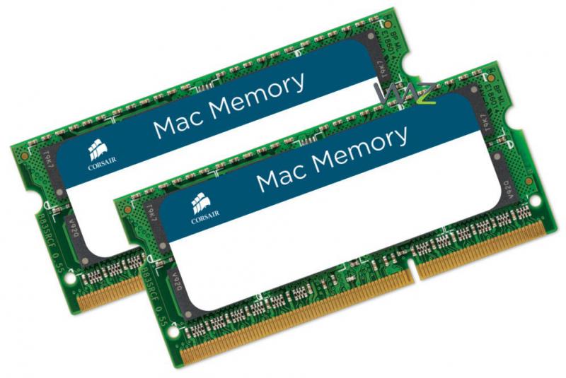 SODIMM Corsair, 8GB DDR3, 1066 MHz, kit, "CMSA8GX3M2A1066C7"
