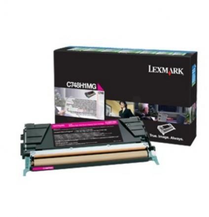 Toner Original Lexmark Magenta, C748H3MG, pentru C748, 10K, (timbru verde 1.2 lei) , "C748H3MG"