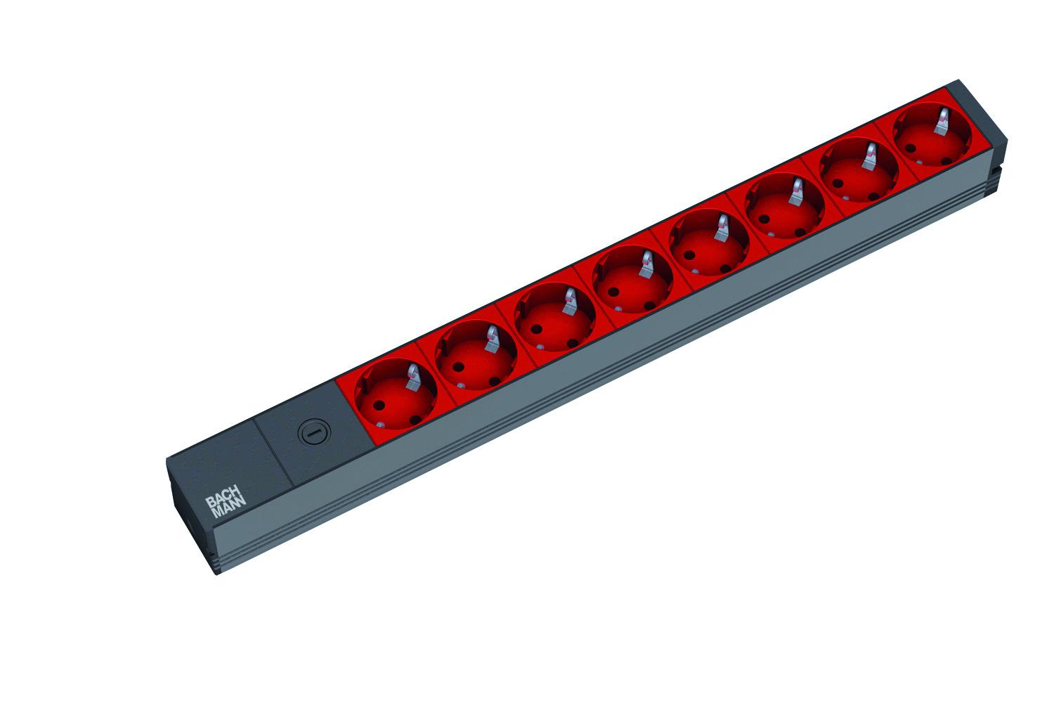 BM IT PDU power strip 8x sockets,10A, "BM-333.538" (timbru verde 0.8 lei)