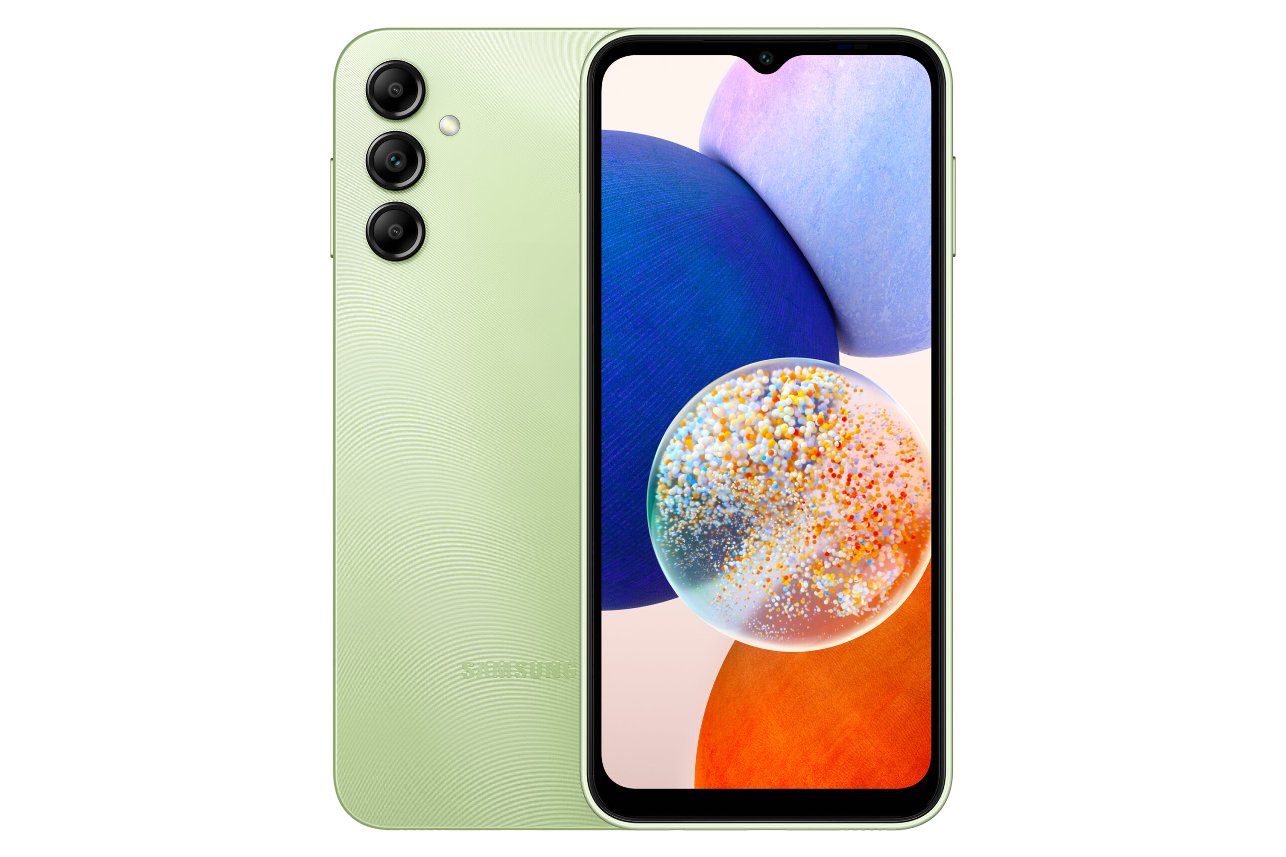 Smartphone Galaxy A14 128GB 4GB RAM 5G Dual SIM Light Green "SM-A146PLGGEUE" (timbru verde 0.45 lei)