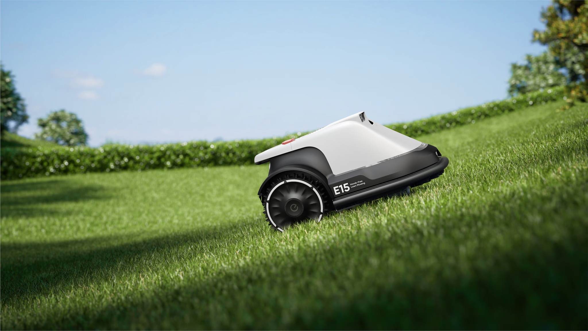 Robot tuns iarba Anker "eufy ", GPS, Wi-Fi, 4G, inaltime de taiere 2.5 - 7.6 cm, max 800m2, camera FOV 96° orizontal, 80° vertical, cartografiere, inaltime max iarba 9cm, gri, "T2880GA2" - 0194644311179 - imagine 14