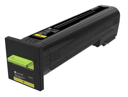 Toner Original Lexmark Yellow, 72K20Y0, pentru CX820|CX825|CX860, 8K, (timbru verde 1.2 lei) , "72K20Y0"