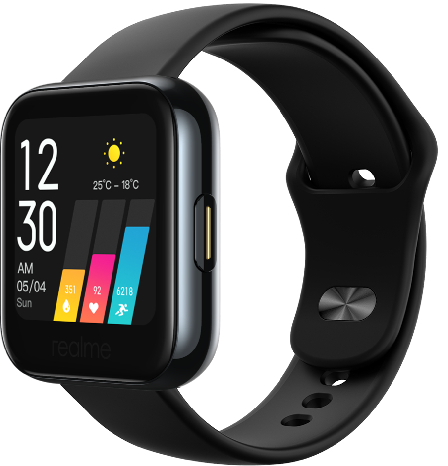 Smartwatch Realme Smartwatch Realme 1 Black, "PHT14916"(timbru verde 0.18 lei)