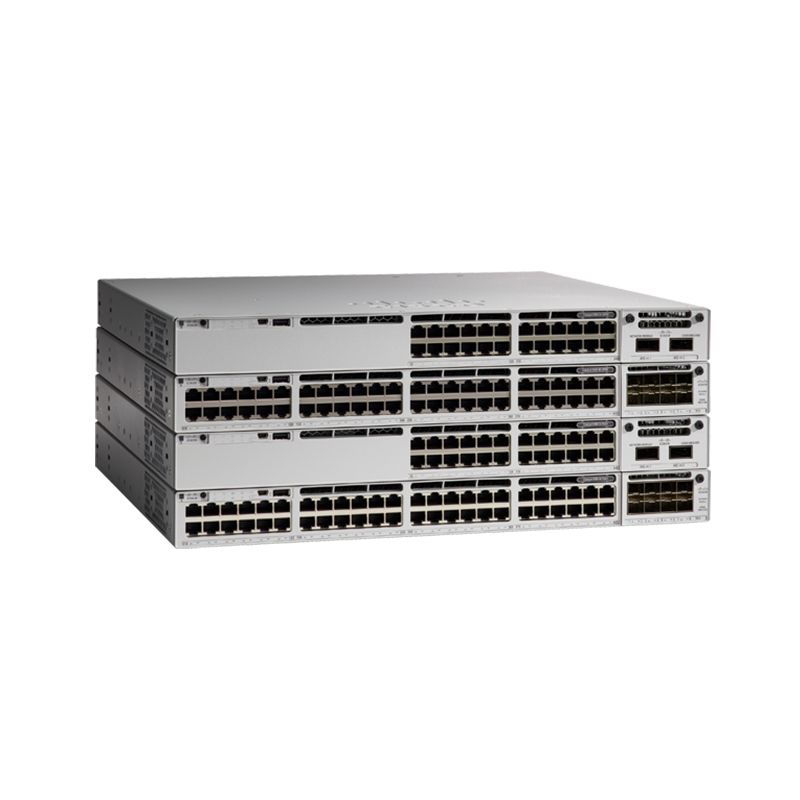 Catalyst 9300L 48p PoE, Network Essentials ,4x10G Uplink "C9300L-48P-4X-E" (timbru verde 2 lei)