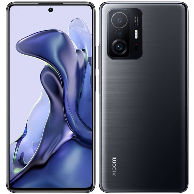 SMARTphone Xiaomi, "11T" ecran 6.67 inch, dual sim, rez. camera 108 Mpix, memorie interna 256 GB, 5G, Android, acumulator 5000 mAh, gri, "34985" (timbru verde 0.45 lei)