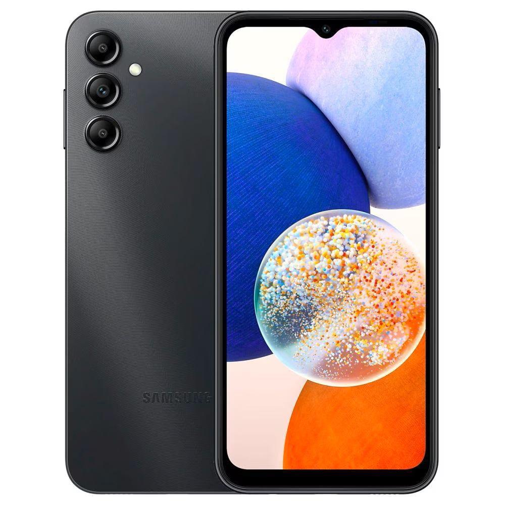 SMARTphone Samsung A14 A145F 6.6" 6GB 128GB DS Bk "SM-A145FZKH" (timbru verde 0.45 lei)