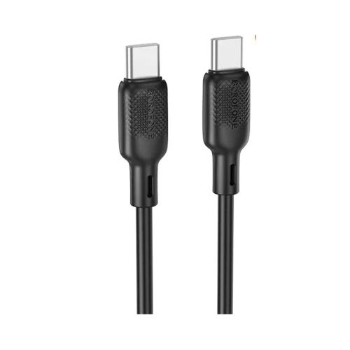 CABLU alimentare si date Borofone "BX113", Fast Charging Data Cable pt. smartphone, USB Type-C la USB Type-C, 60W 3A, 3m, negru "6941991115561" (timbru verde 0.18 lei)