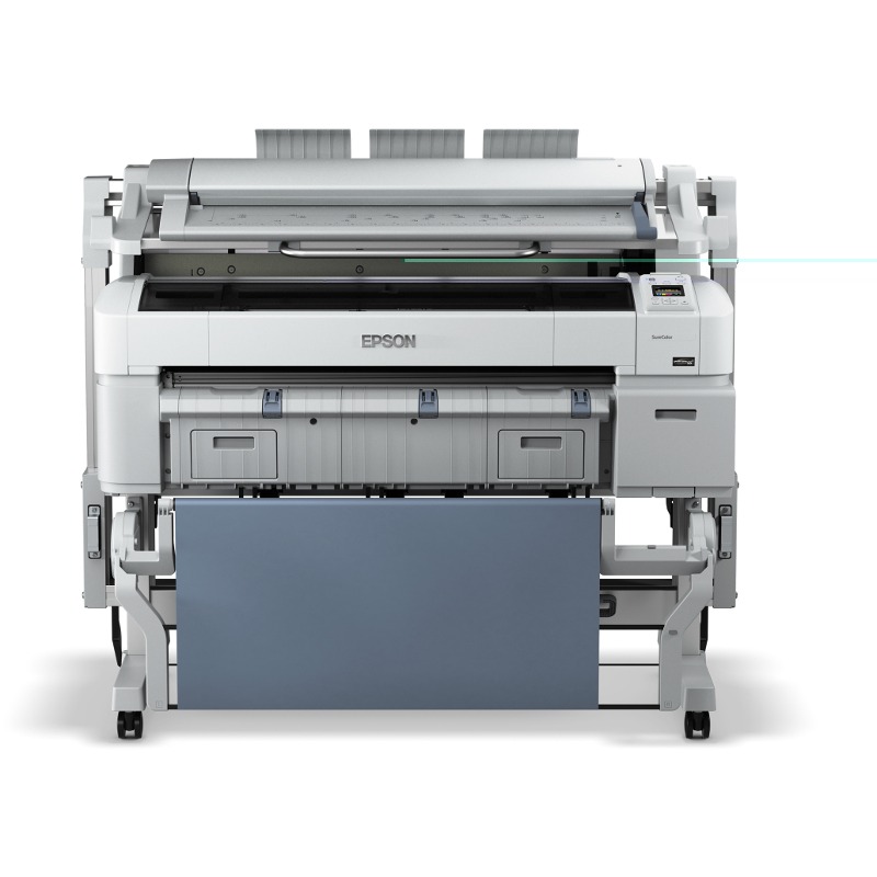 Plotter Inkjet Color Epson Surecolor T5200,A0,Functii: Impr.,Viteza de Print Mono: nespec.,Viteza de Print color: nespec.,Conectiv:USB|Retea|WiFi, Duplex:nu,ADF:Nu(timbru verde 78 lei), "C11CD67301A0"