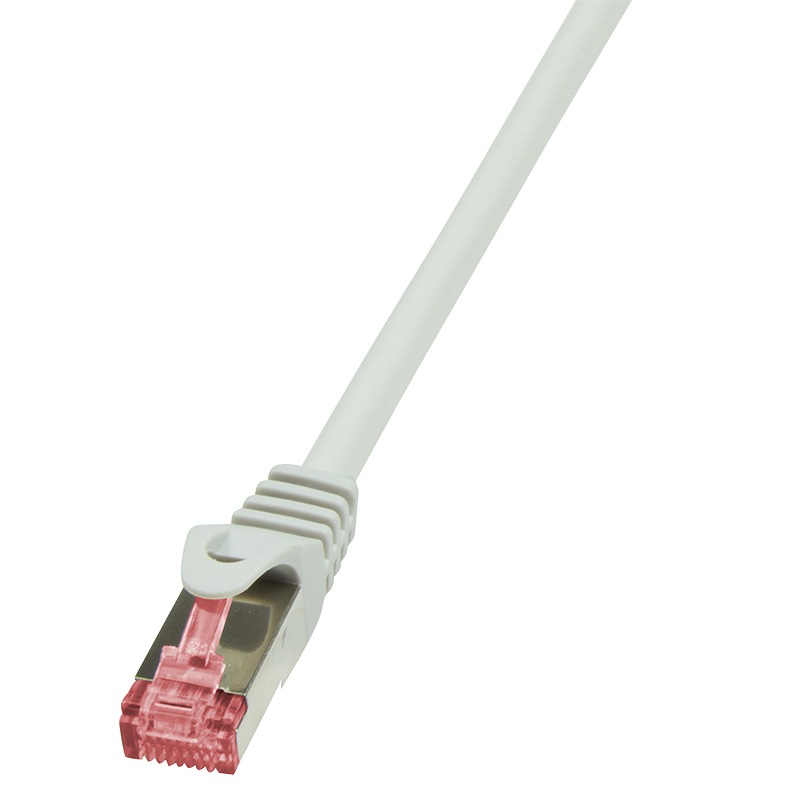 PATCH CORD S/FTP LOGILINK Cat6, LSZH, cupru, 7.5 m, gri, AWG27, dublu ecranat "CQ2082S" (timbru verde 0.8 lei)