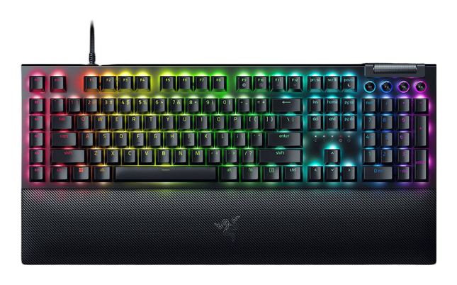 Tastatura Razer BlackWidow V4 Yellow Sw "RZ03-04691800-R3M1" (timbru verde 0.8 lei)
