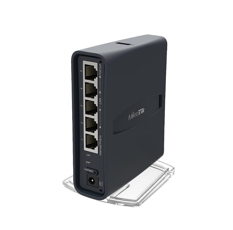 MIKROTIK AP hAP AC LITE TWR 5LAN FE USB "RB952UI-5AC2ND-TC" (timbru verde 0.8 lei)
