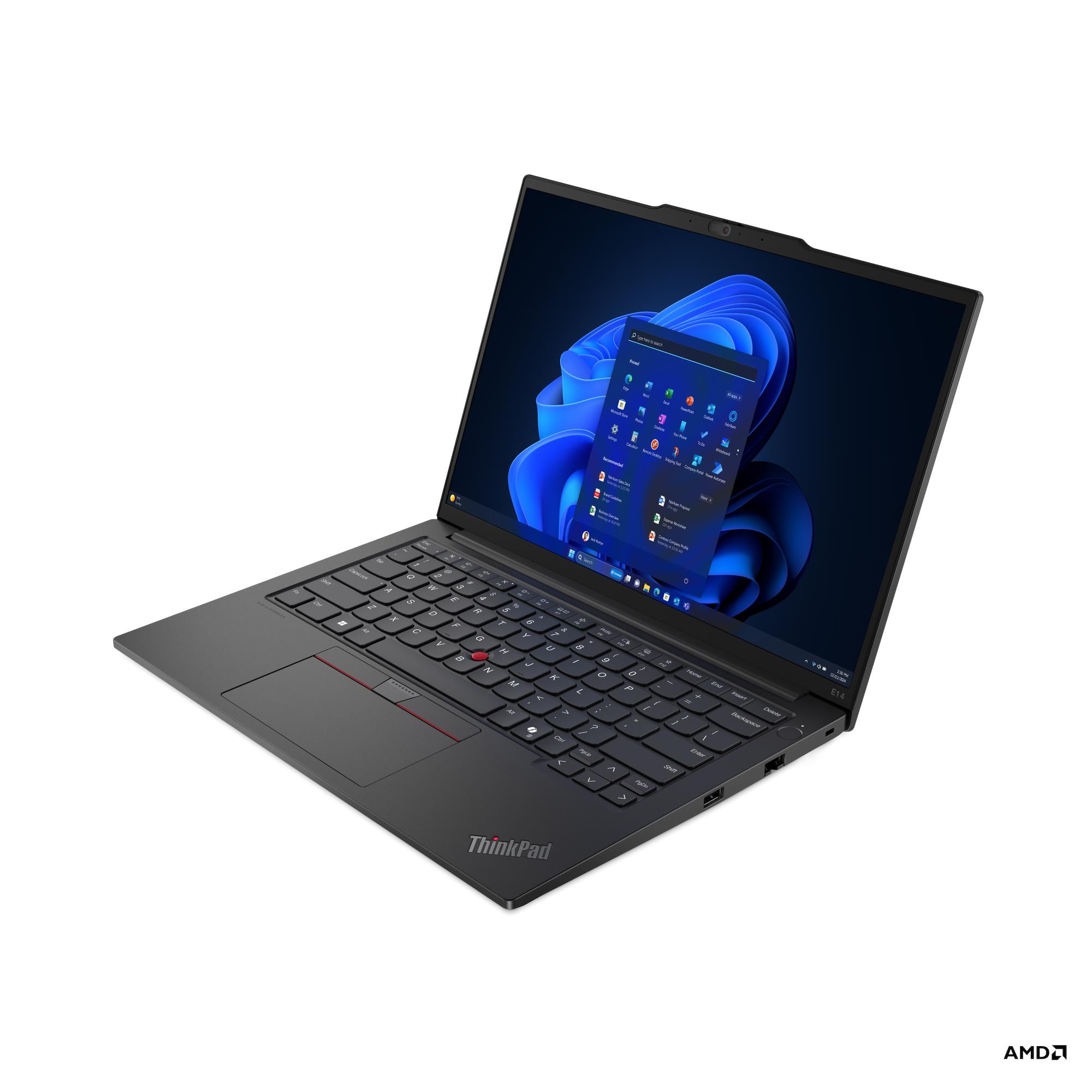 LENOVO ThinkPad E14 G6 AMD Ryzen 7 7735HS 14inch WUXGA 16GB 512GB SSD M.2 PCIe AMD Radeon 680M Wi-Fi 6E+5.1 FPR NOOS 3Y OS "21M3003PRI" ((timbru verde 3.5 lei)