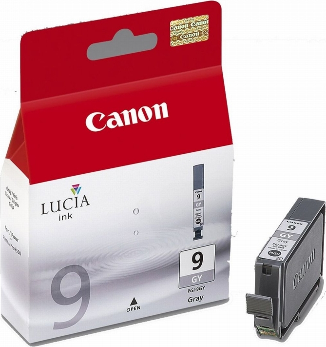 Cartus Cerneala Original Canon Grey, PGI-9GR, pentru Pixma Pro 9500, , (timbru verde 0.15 lei), "BS1042B001AA"