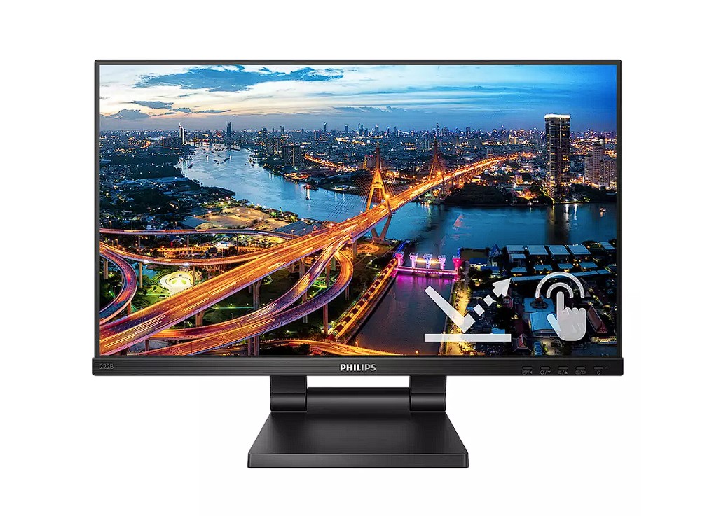 MONITOR 21.5" PHILIPS 222B1TC, "222B1TC/00" (timbru verde 7 lei)