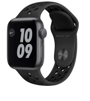 SMARTWATCH Apple Watch Nike SE (v2) GPS, 44mm Space Grey Aluminium Case with Midnight Sport Band "mkq63wb/a" (timbru verde 0.18 lei)