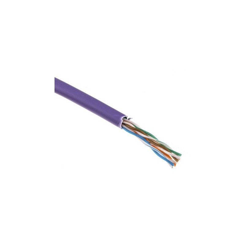 Cablu U/UTP cat.5e, manta LSZH, Euroclass Dca-s1,d1,a1 - 305m/cutie, violet - Molex "39-504-5E"