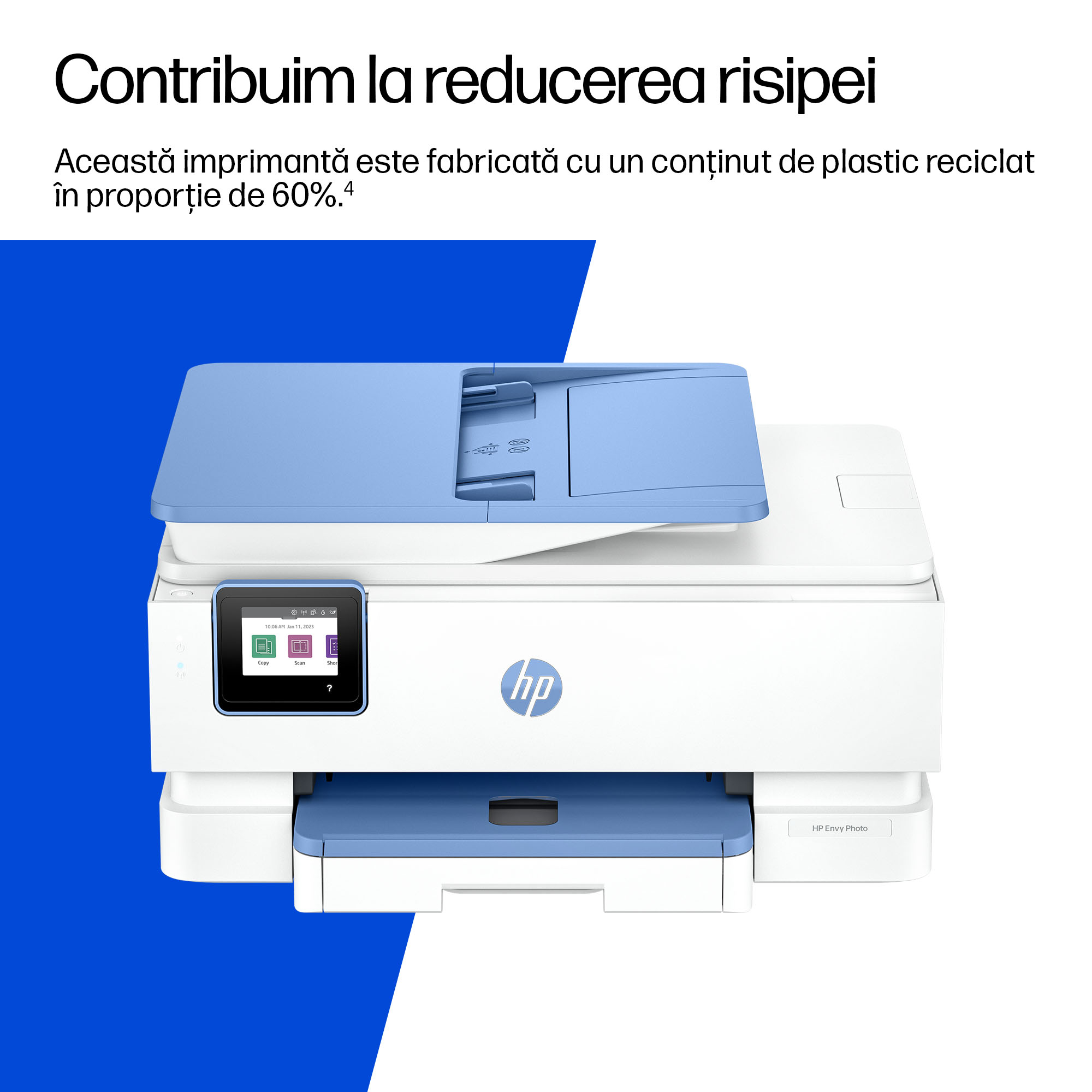 Multifunctional InkJet Color HP, ENVY PHOTO 7931, A4, Functii: Impr.|Scan.|Cop., Vit.Print. 15ppm, Conectivitate:USB|WIFI, Duplex:Da, ADF:ADF(incl.TV 8lei) "B6JX3B" - imagine 9