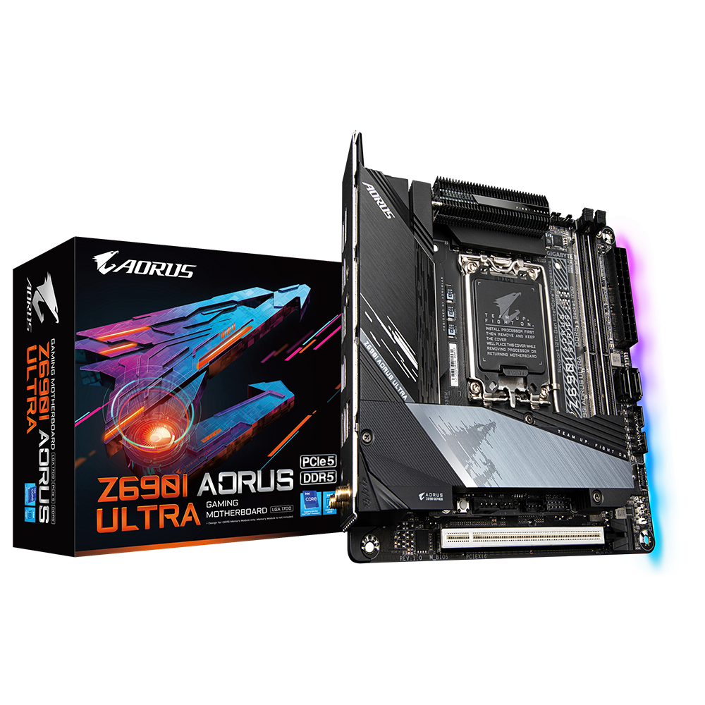 MB GIGABYTE Z690i AORUS ULTRA LGA 1700, "Z690I AORUS ULTRA"