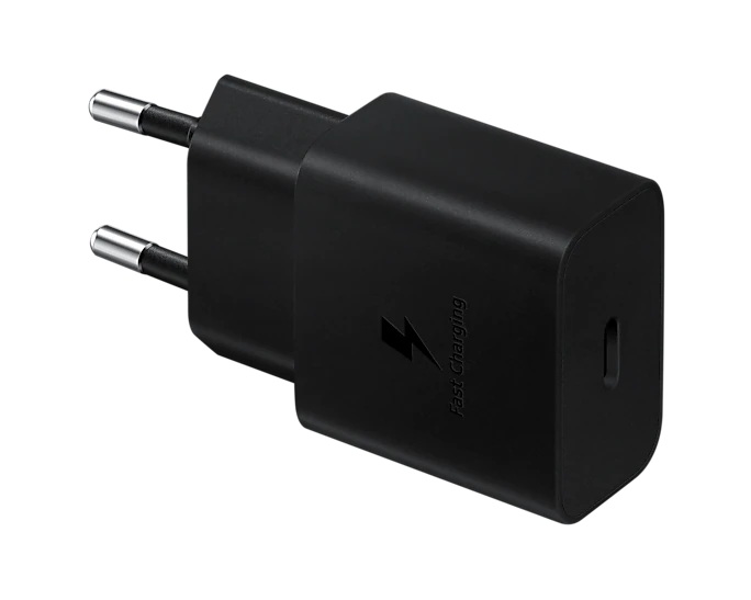 Incarcator retea 220V Samsung, USB Type C, , fast charge, negru, "EP-T1510NBEGEU" (timbru verde 0.18 lei)