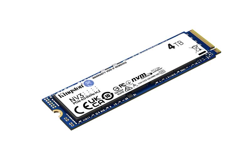 SSD Kingston, SNV3S, M2-2280, 4TB, PCI E "SNV3S/4000G"
