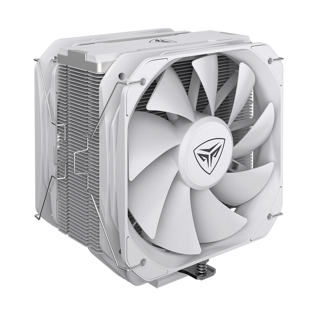 COOLER PCCOOLER, skt. universal, racire cu aer, vent. 130mm, 400 - 1600 RPM, "K4 Plus WH" (timbru verde 0.8 lei)